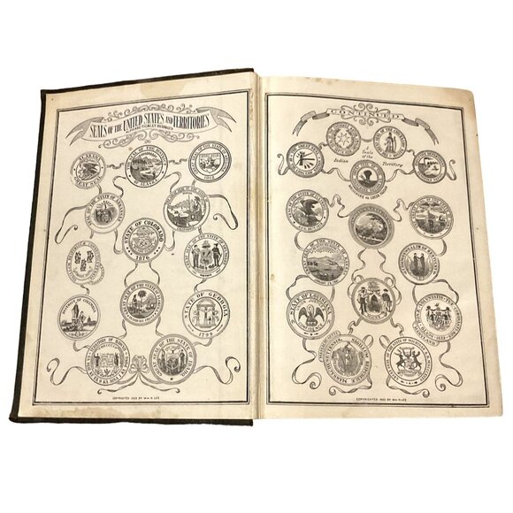 ATQ LAIRD & LEE'S WEBSTER'S NEW STANDARD PRONOUNCING DICTIONARY 1915 PREMIER ED - Picture 5 of 7